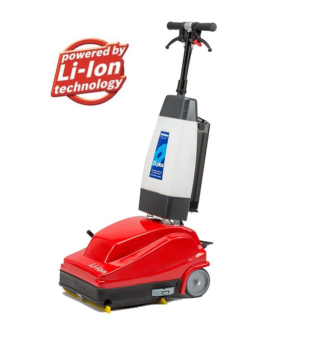 TurboLava 35 Plus Raised Floor Cleaning Machine with Double Squeegee